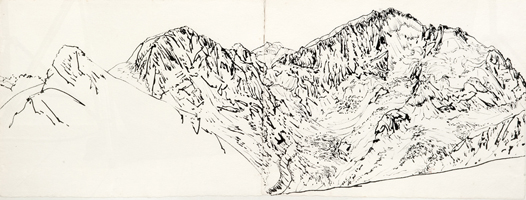 Mountain Drawings Basel Studio